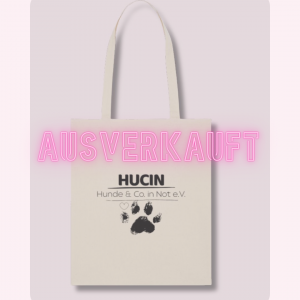 HUCIN Logo Stoffbeutel – Natur